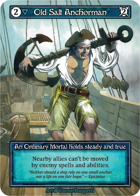 Old Salt Anchorman (Foil) #p522175 – Alpha