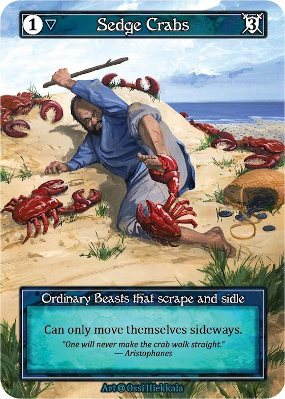 Sedge Crabs (Foil) #p522192 – Alpha