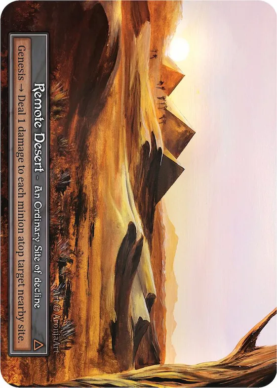 Remote Desert (Foil) #p522240 – Alpha
