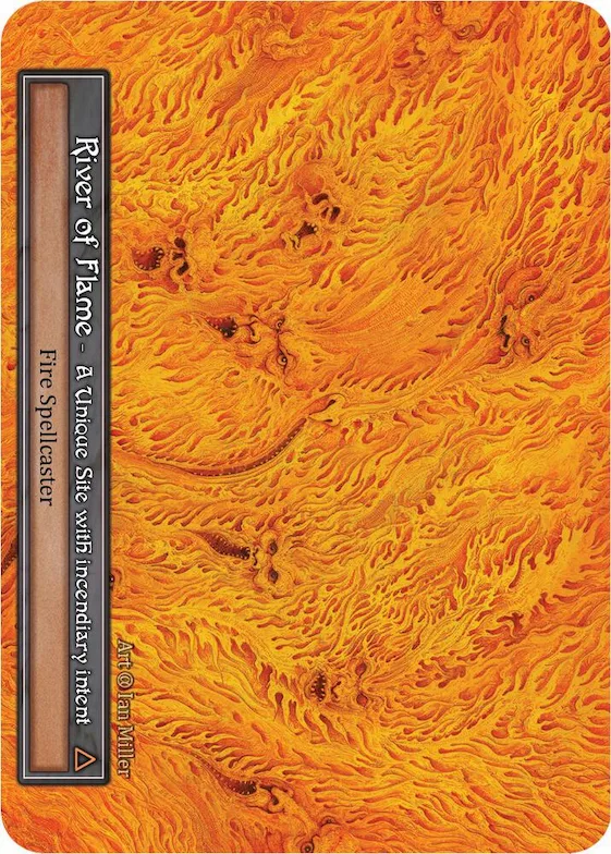 River of Flame (Foil) #p522271 – Alpha