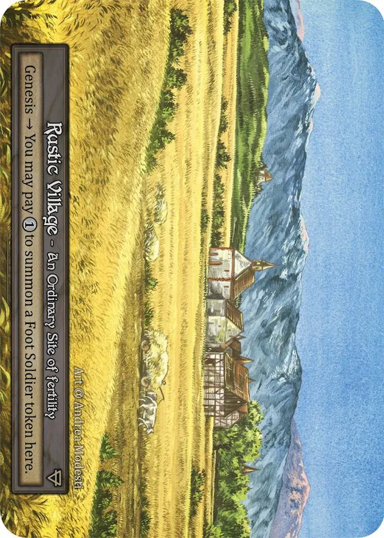 Rustic Village (Preconstructed Deck) #p522307 – Alpha