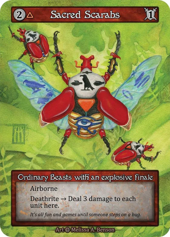 Sacred Scarabs (Preconstructed Deck) #p522311 – Alpha