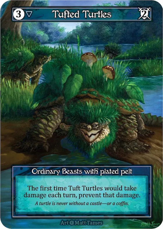Tufted Turtles (Foil) #p522362 – Alpha