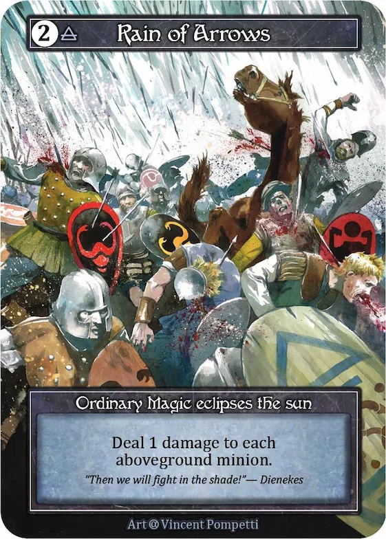 Rain of Arrows (Foil) #p522402 – Alpha