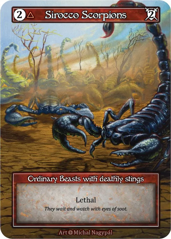 Sirocco Scorpions (Foil) #p522423 – Alpha