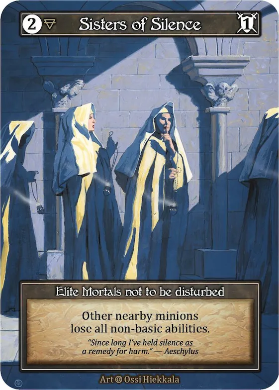 Sisters of Silence (Foil) #p522427 – Alpha