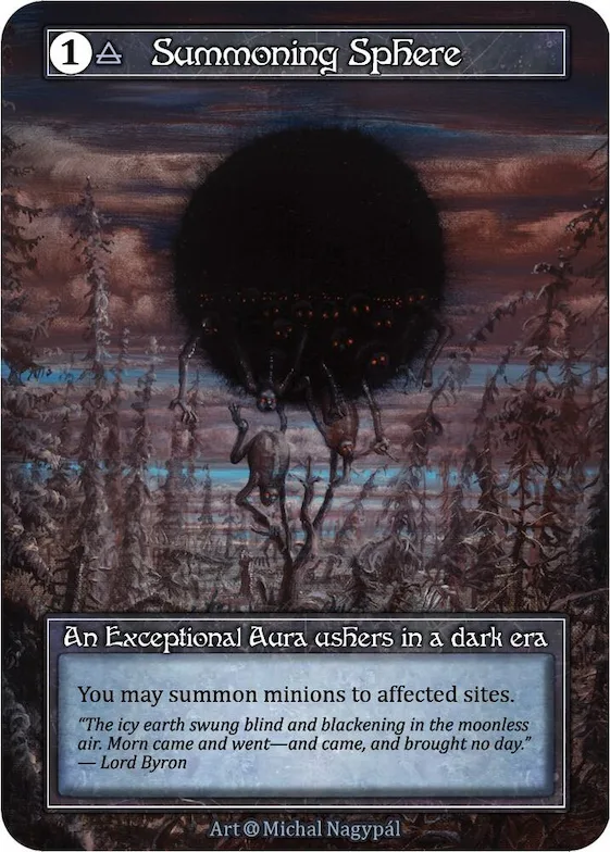 Summoning Sphere (Foil) #p522470 – Alpha
