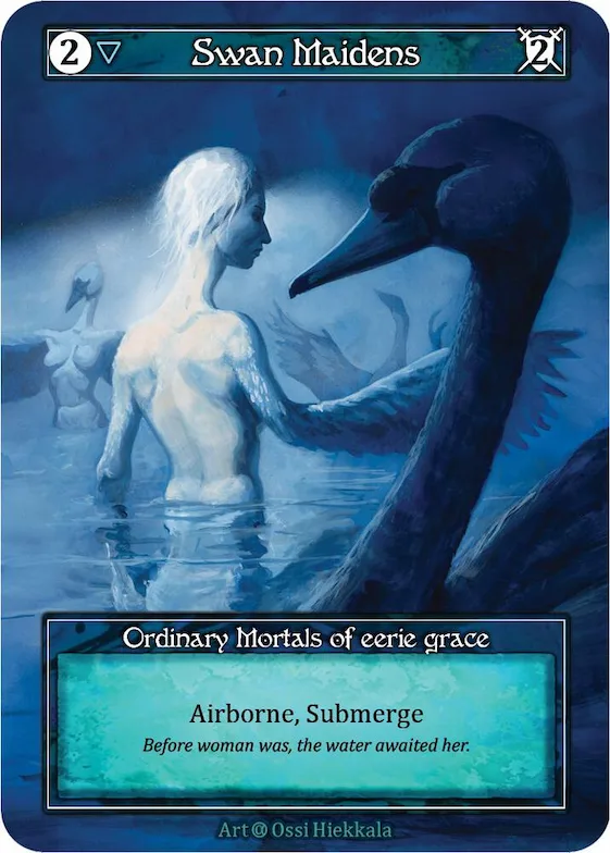Swan Maidens (Foil) #p522490 – Alpha