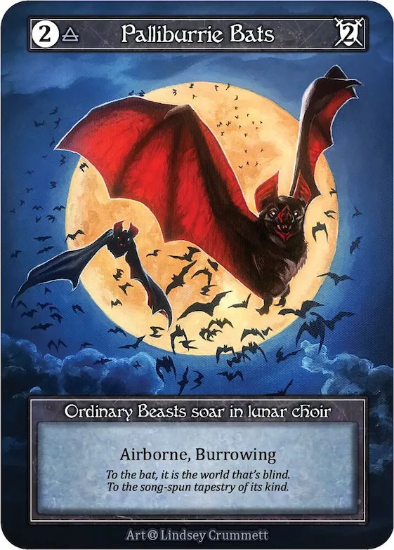 Palliburrie Bats (Foil) #p522531 – Alpha