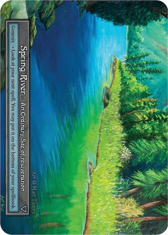 Spring River (Foil) #p522533 – Alpha