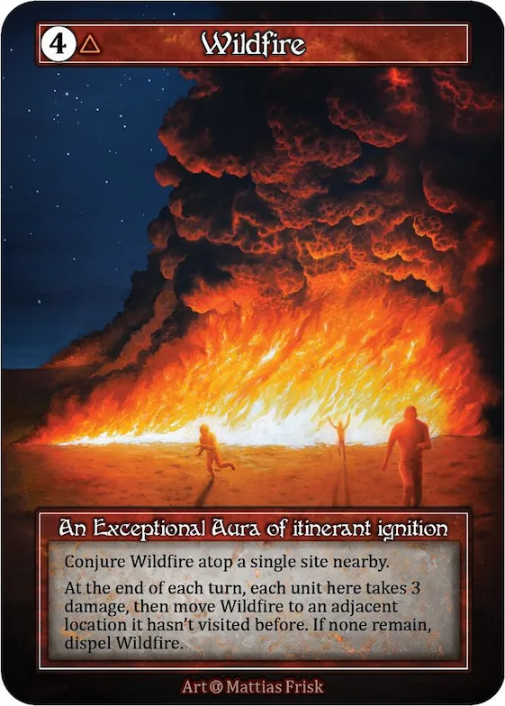 Wildfire (Foil) #p522576 – Alpha