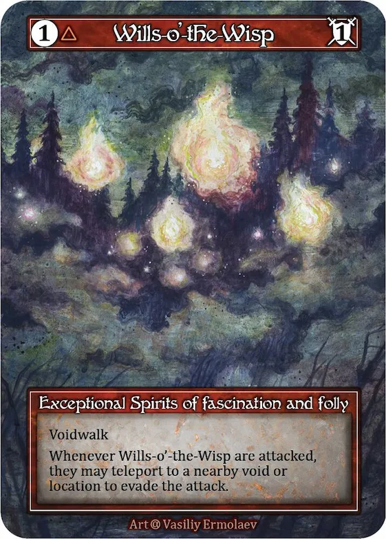 Wills-o'-the-Wisp (Foil) #p522587 – Alpha