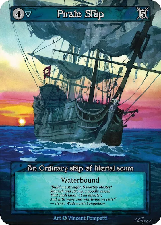 Pirate Ship (Preconstructed Deck) #p522604 – Alpha