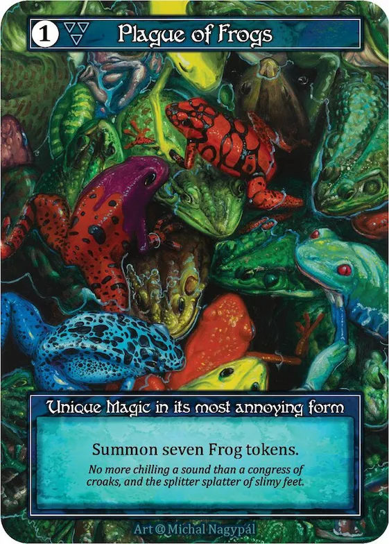 Plague of Frogs (Foil) #p522609 – Alpha