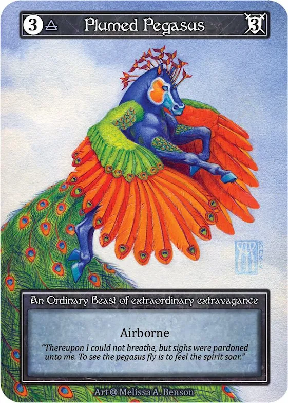 Plumed Pegasus (Foil) #p522620 – Alpha