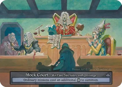 Mock Court (Foil) #p708060 – Dust Reward Promos